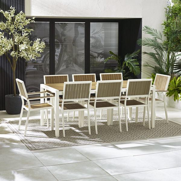 Arundell Modern Minimalist Dining Set with Chairs & Cover Included