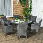 Avoca Round Outdoor Table Set
