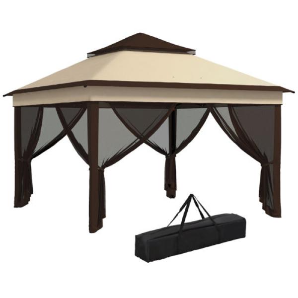 Brynja D Steel Patio Gazebo