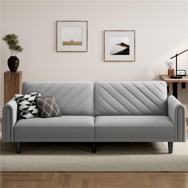 Fabric Click-Clack Seater Sofa