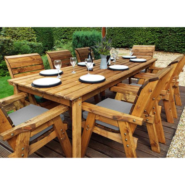 Finney Seater Dining Set with Cushions