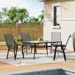 Grace Leigh Square Outdoor Table Set