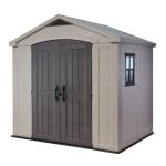 Keter Factor Apex Outdoor Garden Shed