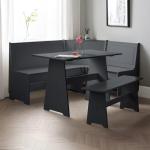 Lief 5-Person Breakfast Nook Dining Set