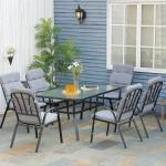 Lohrengel Rectangular Outdoor Table Set