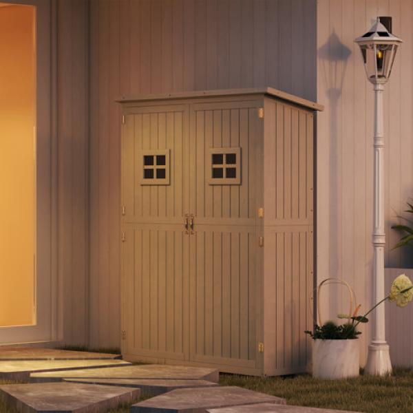 Wooden Tool Shed (LxWxH cm)