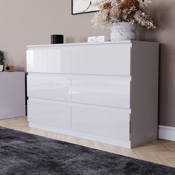 Oslo High Gloss Chest of Drawers