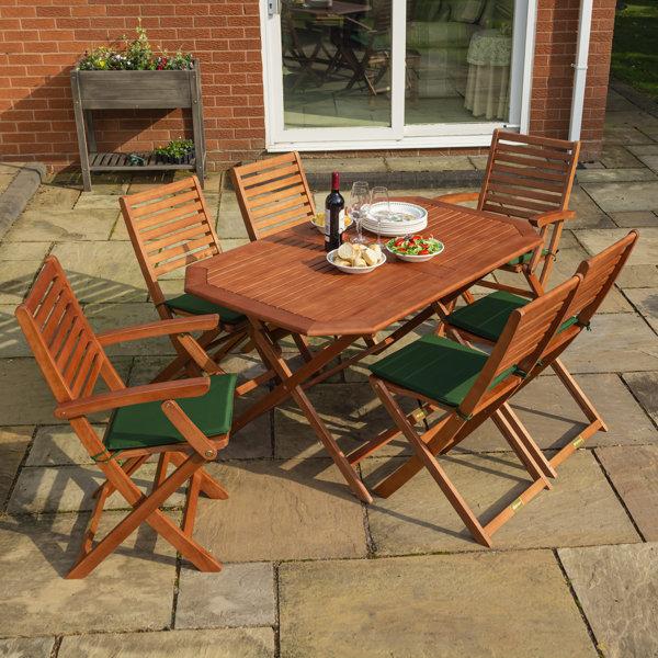 Rowlinson Plumley Dining Set with Cushions