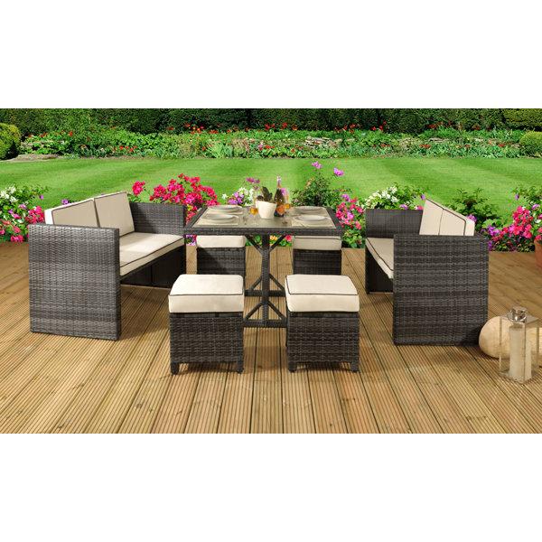 Sandnes Essence Dining Set with Cushions