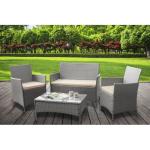 Schmier Gaubert Rattan Seater Corner Sofa Set with Cushions