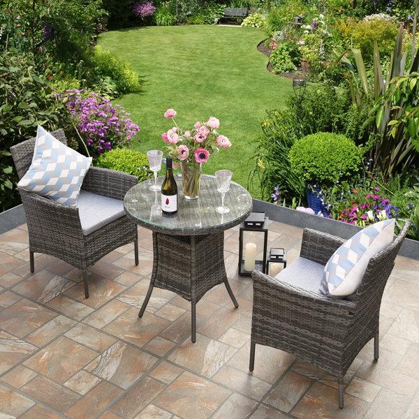 Twilley Round Bistro Set with Cushions